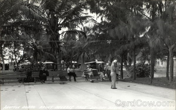 Shuffle Board Park Briny Breezes Delray Beach Florida