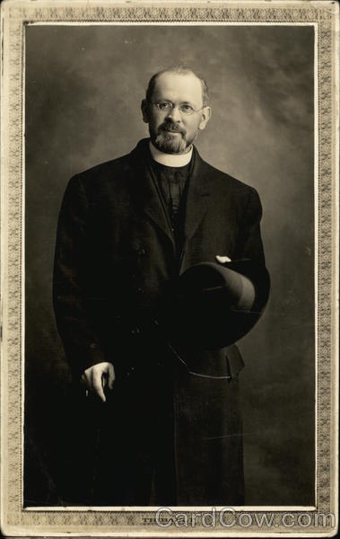 Portrait of a Clergy Man Religious