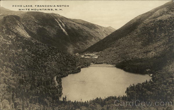Echo Lake, Franconia Notch White Mountains New Hampshire
