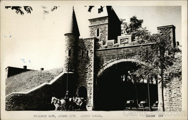 St. Louis Gate Quebec City QC Canada