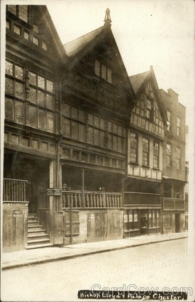 Bishop Lloyd's Palace Chester England Cheshire