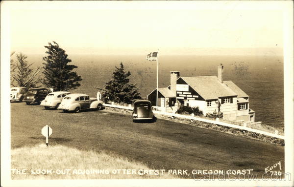 The Look-Out, Adjoining Otter Crest Park, Coast Oregon