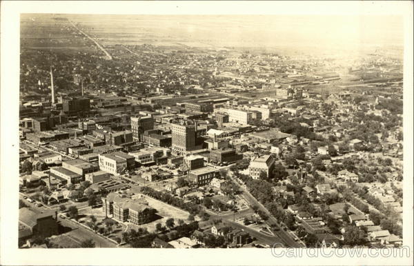 Ariel View of City New Hampshire