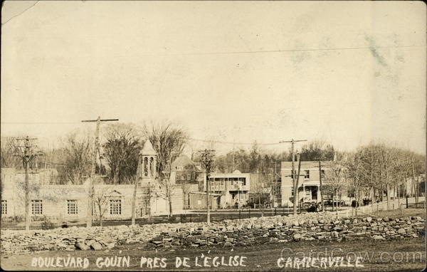 Boulevard Gouin Pres de l'Eglise Cartierville QC Canada