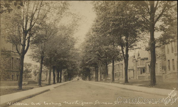 Victoria Avenue Looking North from Stinson Street Hamilton Canada