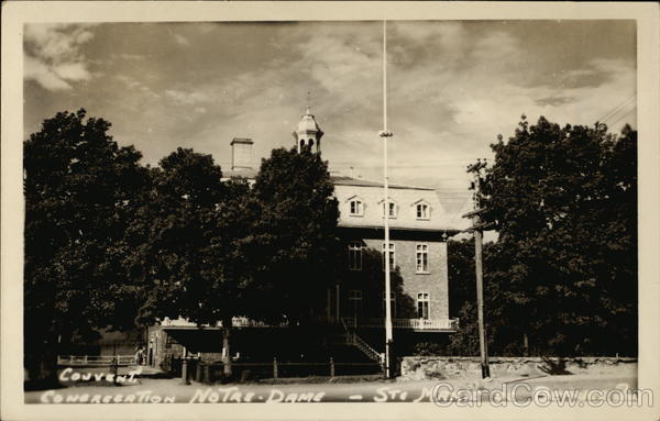 Couvent. Congregation Notre-Dame Ste Marie de Beance Boucherville QB Canada