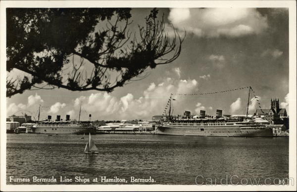 Furness Bermuda Line Ships Hamilton