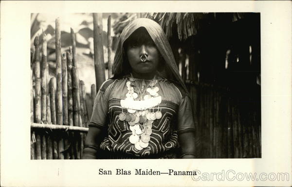 San Blas Maiden - Pierced Septum Panama
