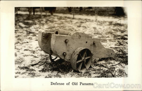 Wooden Cannon Panama