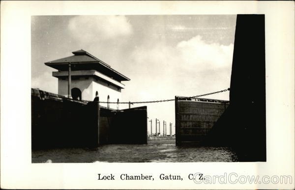 Lock Chamber Gatun Panama