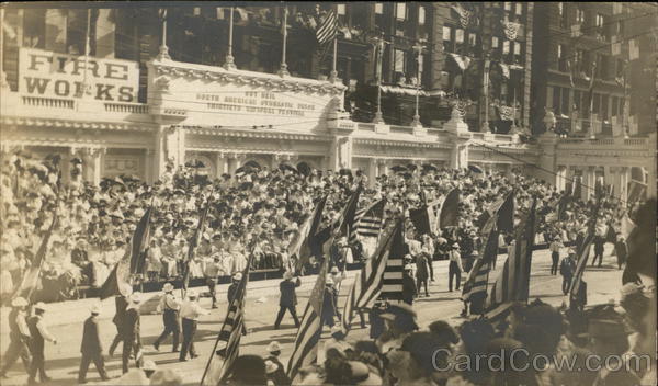 Parade in the USA 4th of July