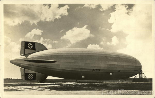 Nazi Dirigible Airship Nazi Germany