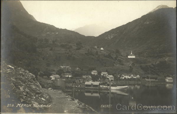 View of Merok, Sondmor in Norway