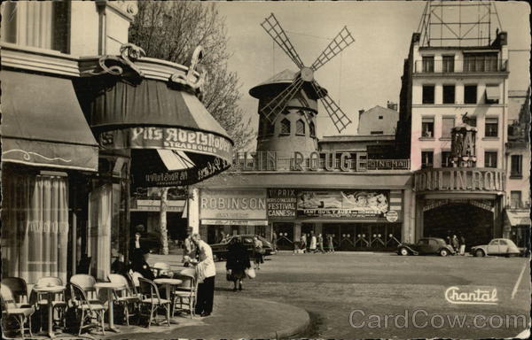 Le Moulin Rouge Paris France