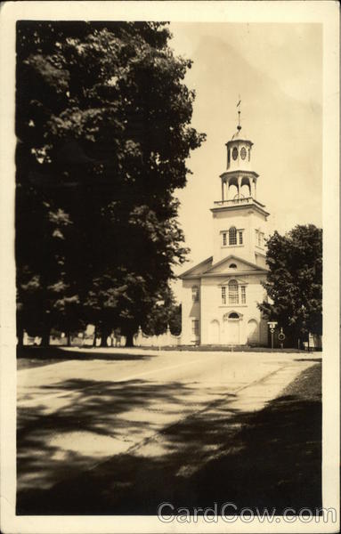 The Old First Church North Bennington Vermont
