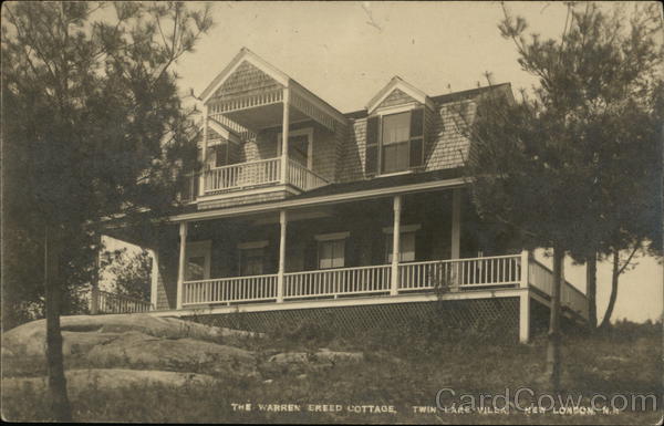 The Warren Creed Cottage, Twin Lake Villa New London New Hampshire