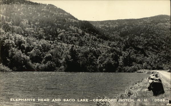Elephants Head and Saco Lake Crawford Notch New Hampshire