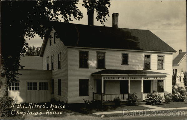 Chaplain's House Alfred Maine