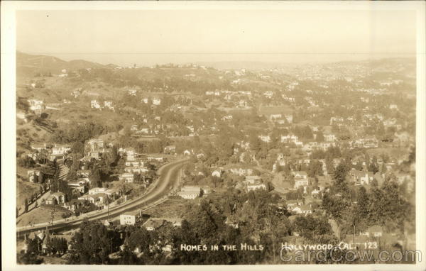 Homes in the Hills Hollywood California