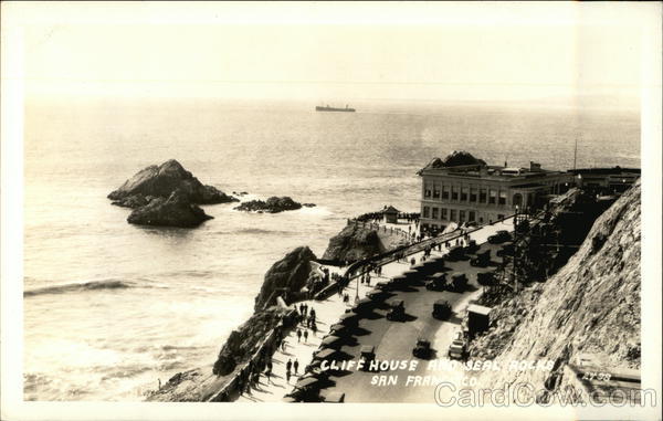 Cliff House and Seal Rocks San Francisco California