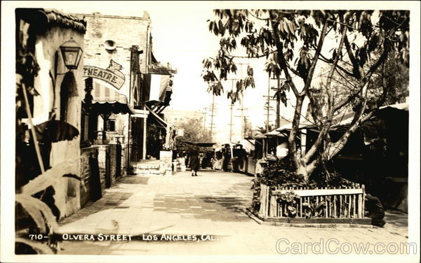 Olvera Street Los Angeles California