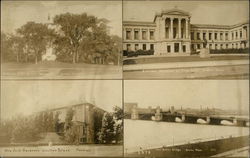 Tourist Attractions of Boston Postcard