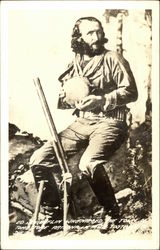 Ed Schieffelin: The Man who named Tombstone, Arizona Men Postcard Postcard Postcard