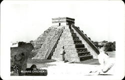 El Castillo - Ruins at Chichen-Itza Postcard