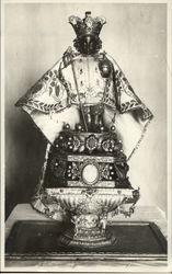 Statue with Crown Postcard