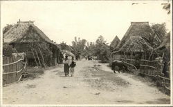 Philippine Village Postcard