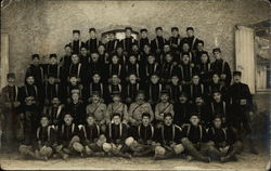 Group of Military Men Postcard