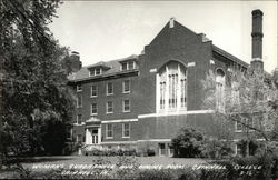 Woman's Quadrangle and Dining Room Grinnell College Postcard