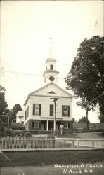 Universalist Church Alstead, NH Postcard Postcard Postcard