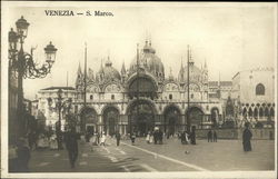 St. Mark's Basilica Venice, Italy Postcard Postcard Postcard