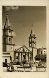 View of Church Postcard