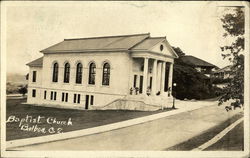 Baptist Church Postcard