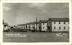 Company Street Camp Chaffee, AR Postcard Postcard Postcard