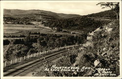 View of Town from U.S.71 Postcard