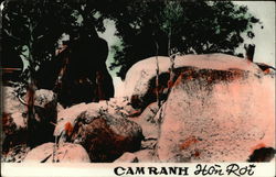 Vietnam Rocks and Trees Cam Ranh, Vietnam Southeast Asia Postcard Postcard Postcard