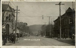 Third Street View Elkins, WV Postcard Postcard Postcard