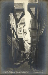 Bredsgaarden paa Tyskebryggen Postcard