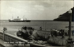 The Quay at Angra - Port Postcard