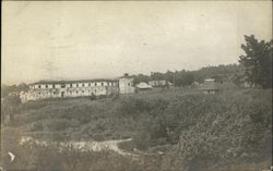 Buildings, Huts, Mindanas River Postcard