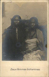 Deux Femmes Bicharinnes Postcard