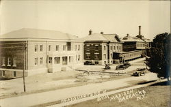 Headquarters & Gym Madison Barracks Postcard