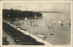 Quai du Leman et Mon Repos Postcard