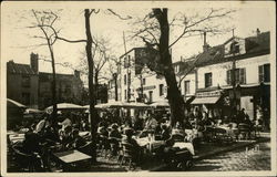 La Place du Tertre Postcard