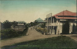 The Main Street Los Baños, Philippines Southeast Asia Postcard Postcard Postcard