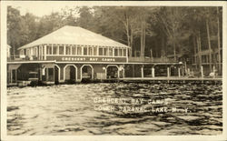 Crescent Bay Camps Saranac Lake, NY Postcard Postcard Postcard