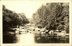 The Old Swimming Hole Hampton, CT Postcard Postcard Postcard